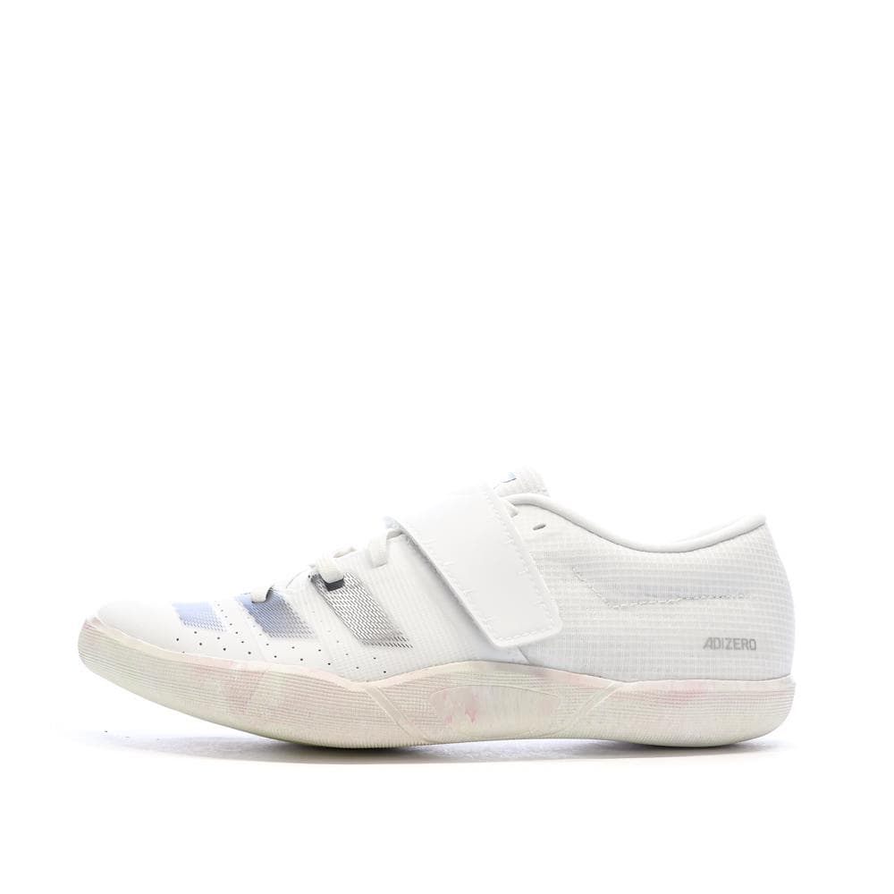 Chaussures d'athlétisme Blanches Mixte Adidas Adizero Throws 1