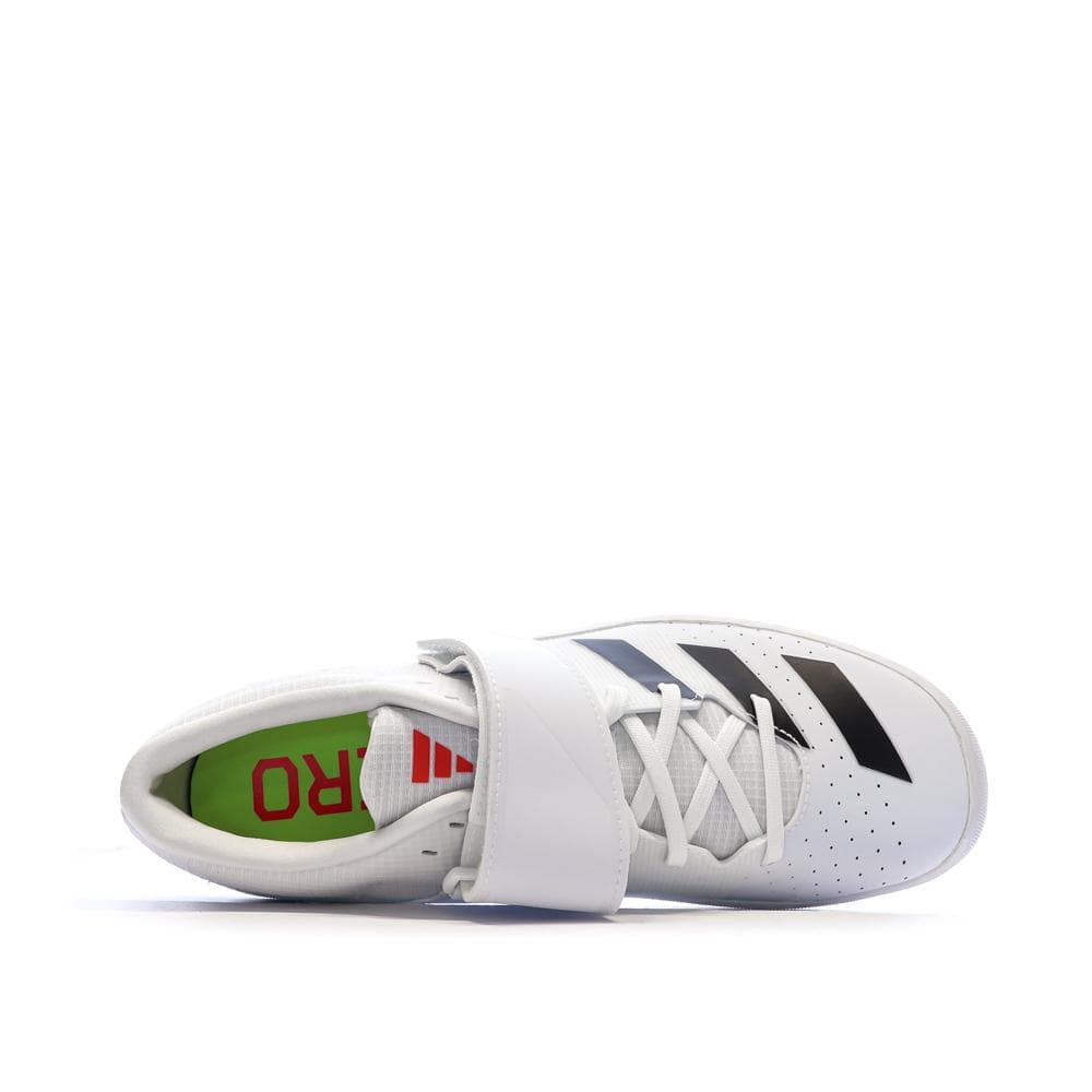 Chaussures d'athlétisme Blanches/Noires Homme Adidas Adizero Throws 4