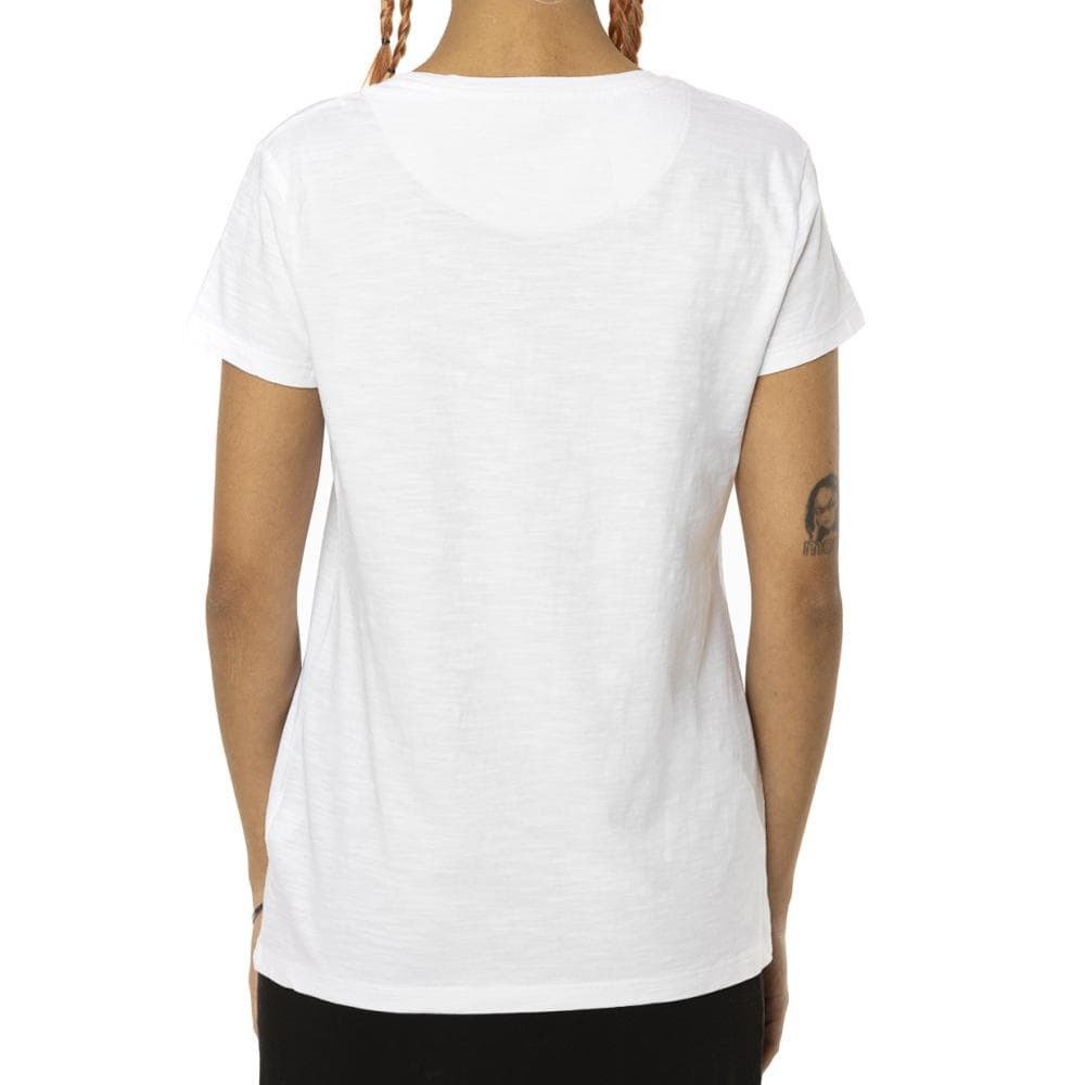 T-shirt Blanc Femme Von Dutch Slub 2