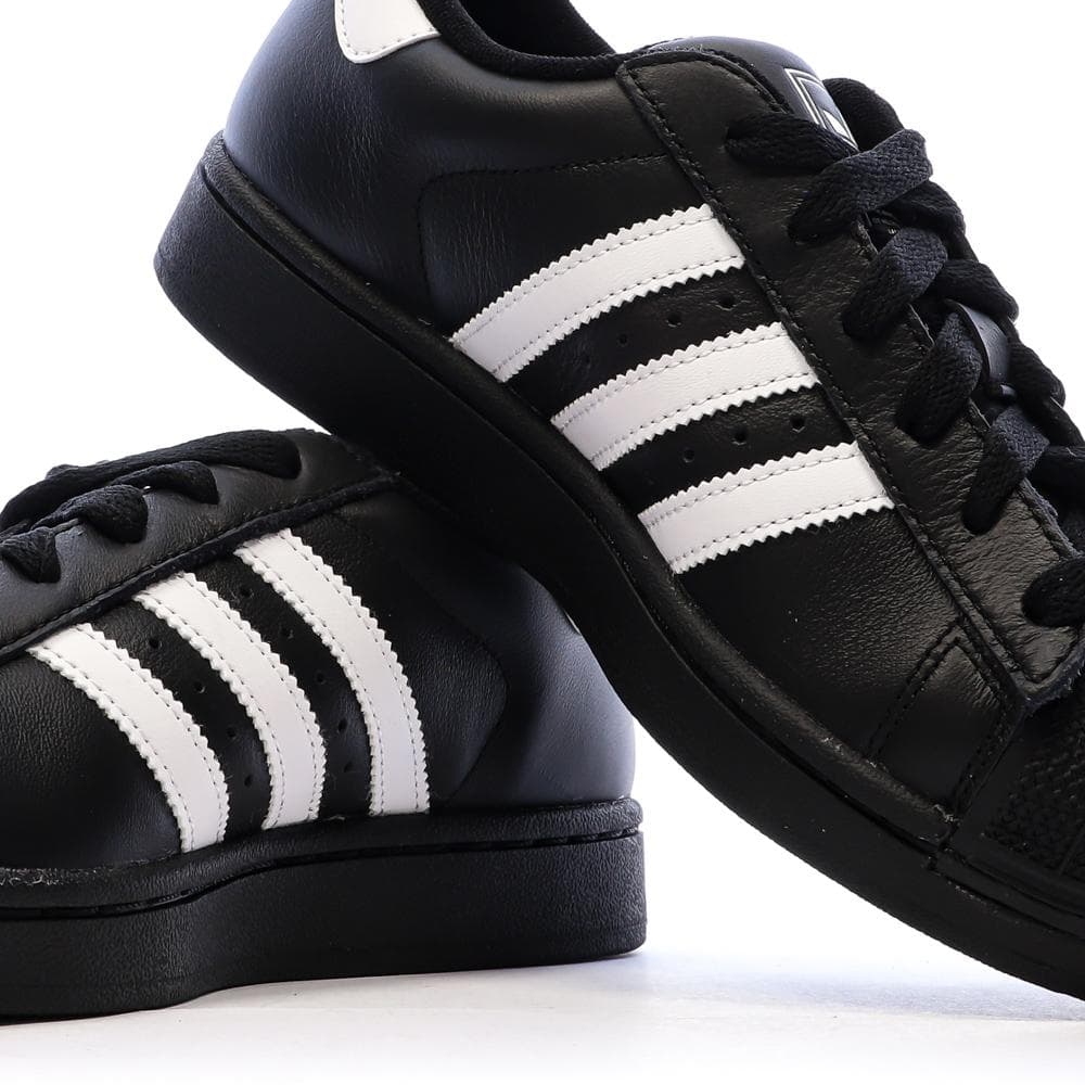 Superstar Baskets Noires/Blanches Mixte Adidas 7