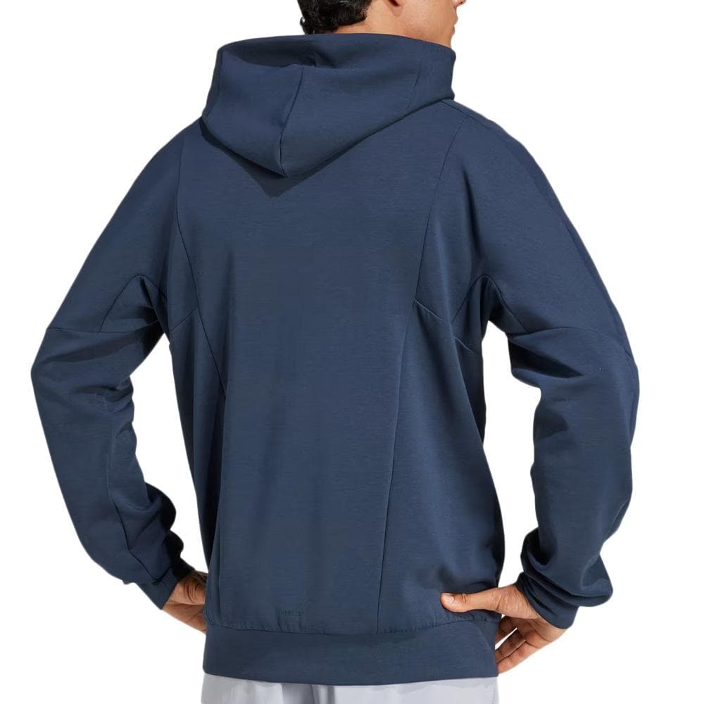 Sweat Zippe Marine Homme Adidas D4t Full-zip 2