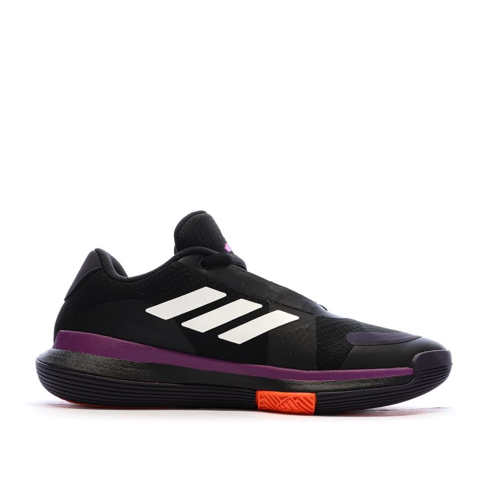Chaussures de Basketball Noires/Violettes Homme Adidas Bounce IG9104 2