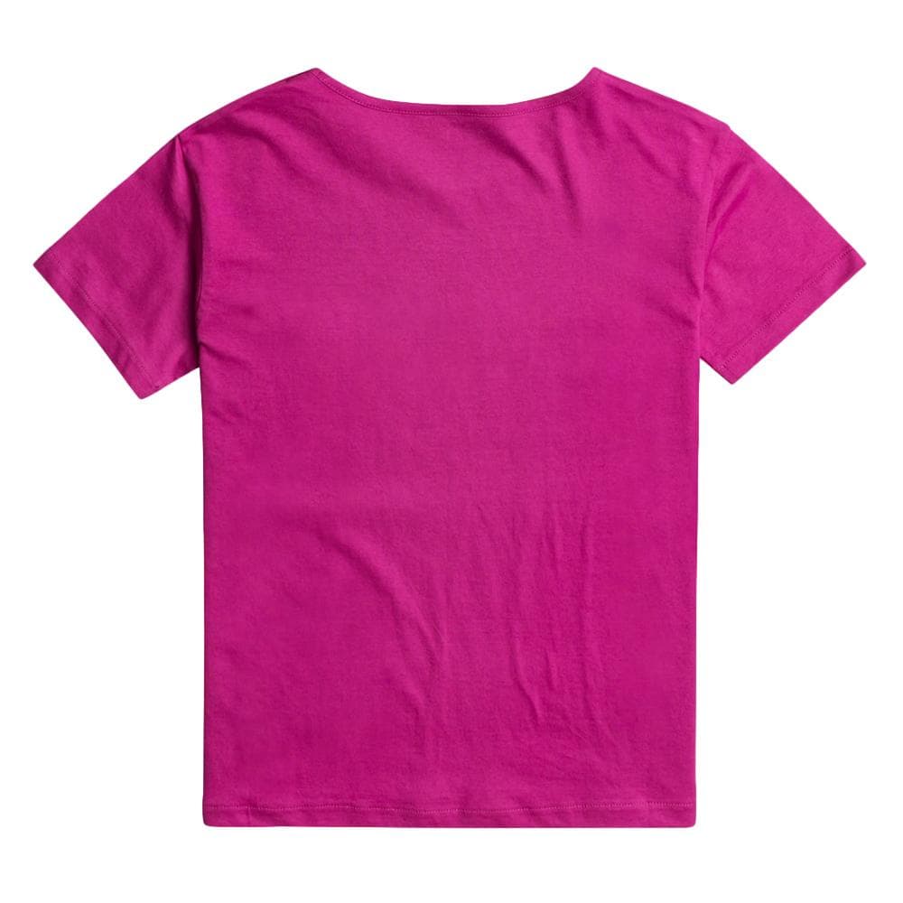 T-shirt Fuchsia Fille Roxy Day And Night 2