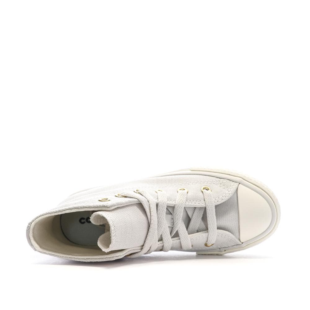 Baskets Grises Fille Converse All Star Eva A10382C 4
