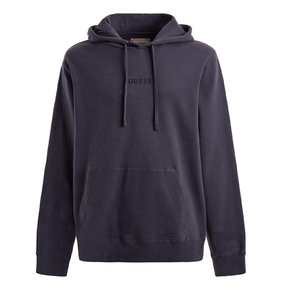 Sweat à Capuche Violet Foncé Homme Guess Roy 1