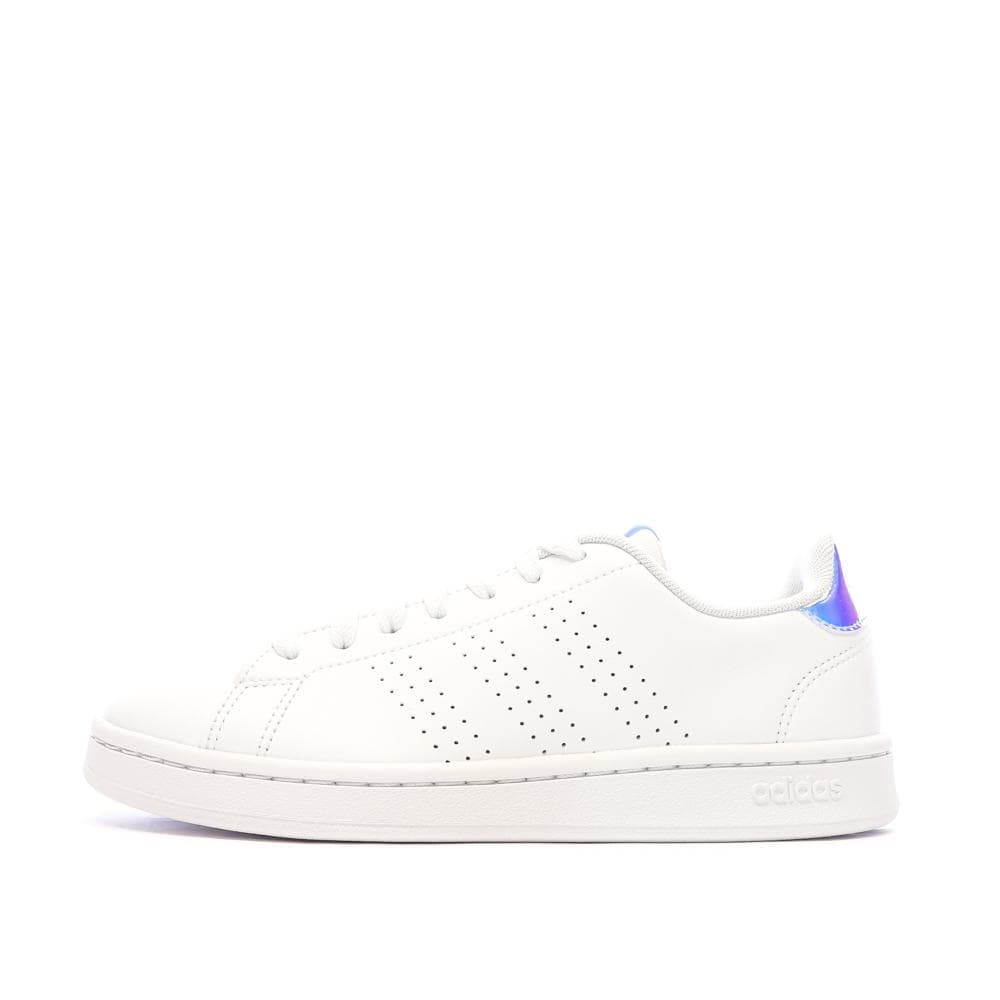 Baskets Blanches/Bleu Femme Adidas Advantage17 1
