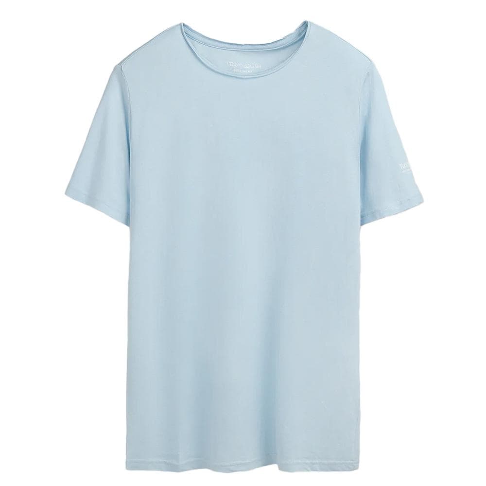 T-shirt Bleu Clair Homme Teddy Smith T-geo 1