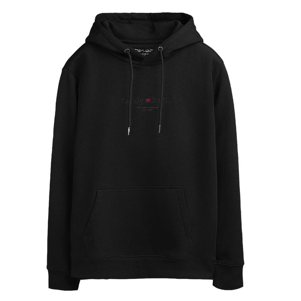 Sweat à Capuche Noir Homme Teddy Smith 1