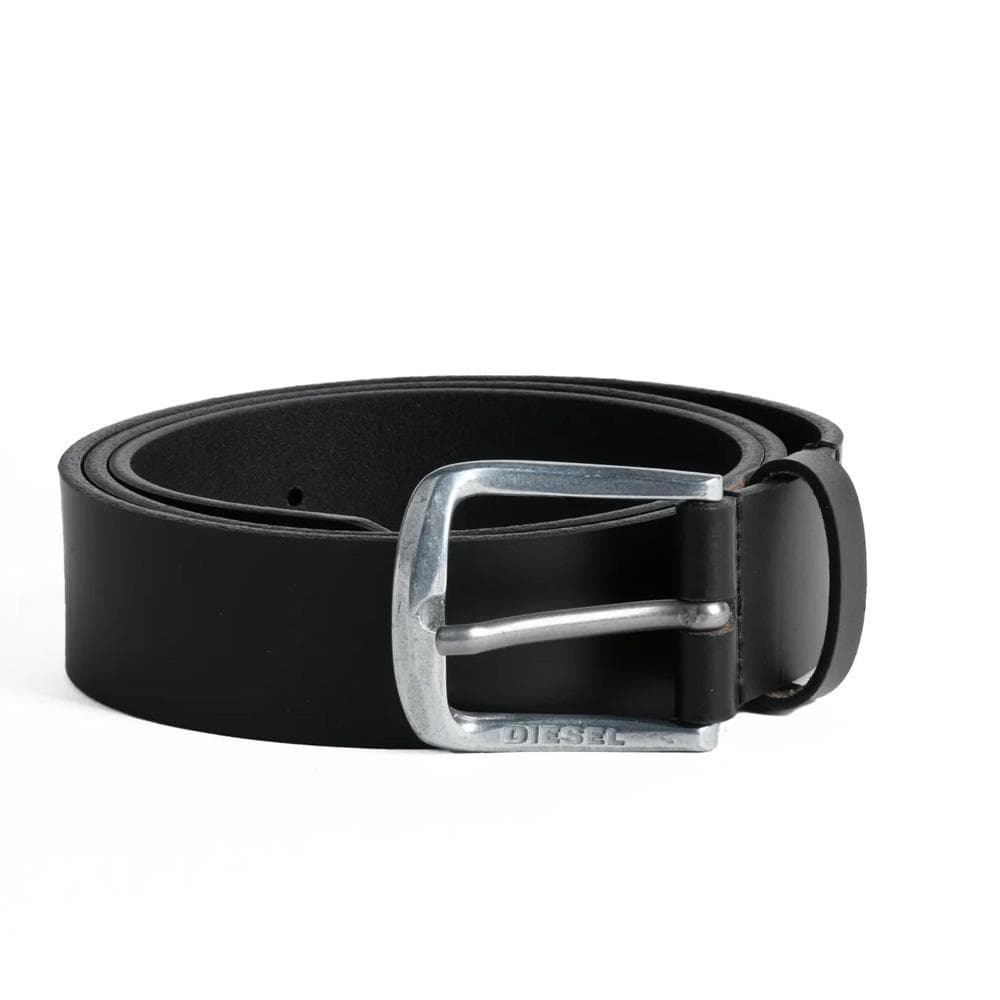 Ceinture Noir Homme Diesel Basic Belt 1 - T 1