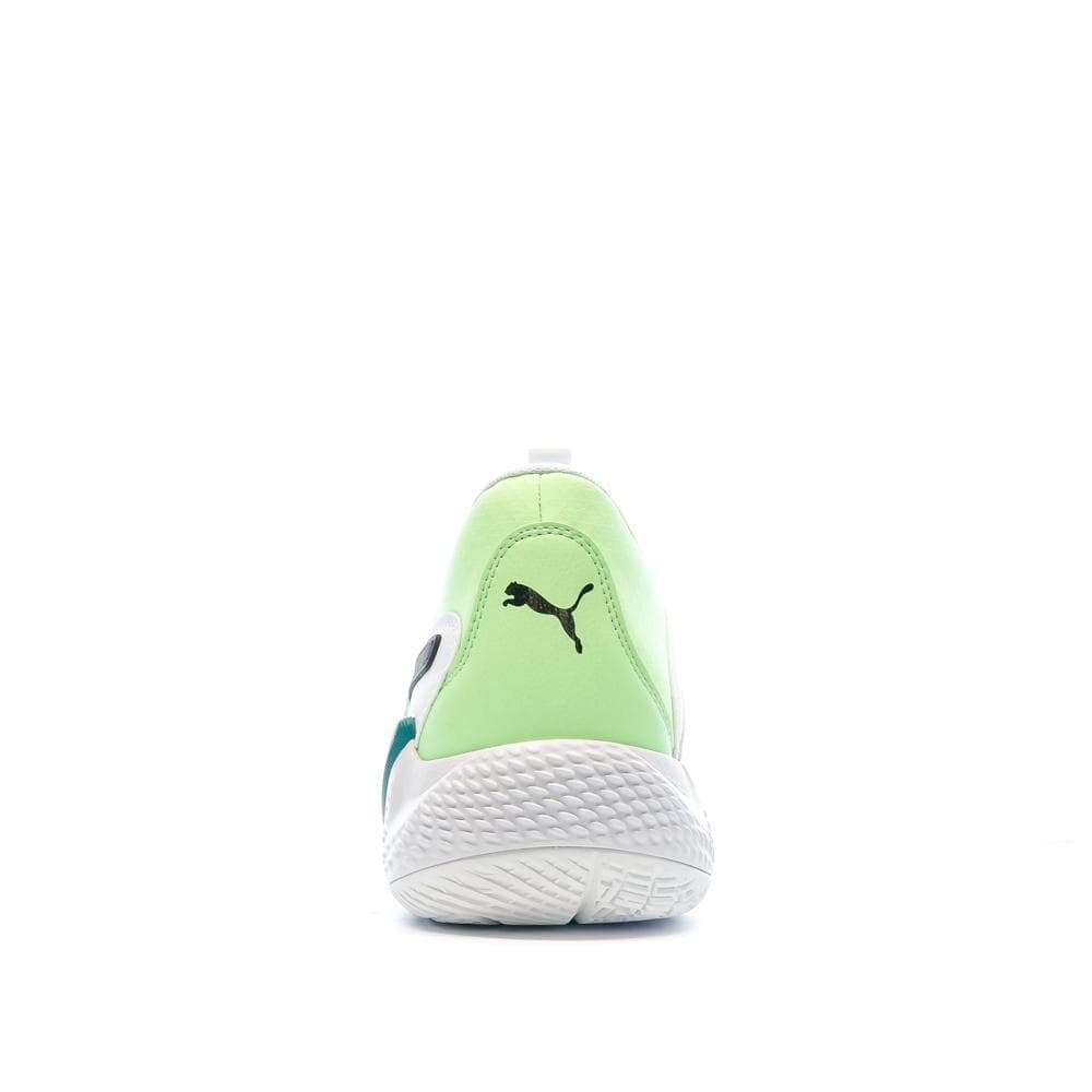 Chaussures de Basket Blanche/Bleu Homme Puma 378051-01 3