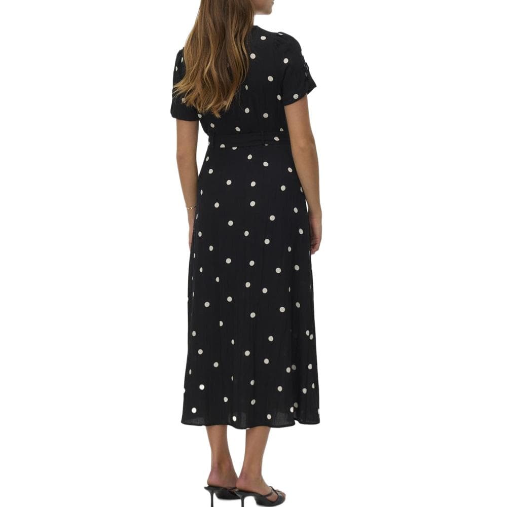 Robe Noir Femme Vero Moda Joan 7/8 2