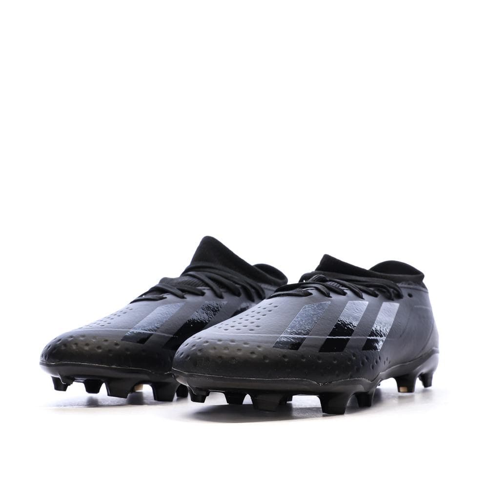 Chaussures de football Noires Garçon Adidas X Crazyfast 6