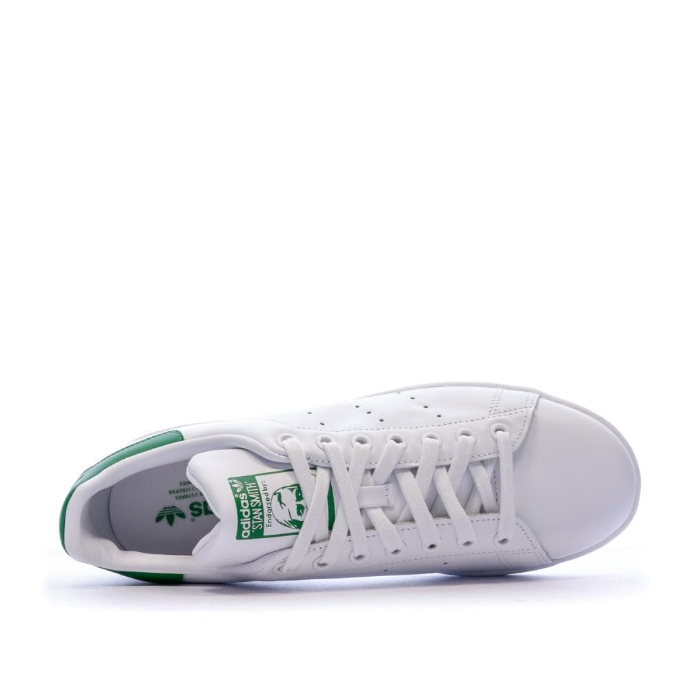 Baskets Stan Smith Blanches/Vertes Mixte Adidas M20324 4