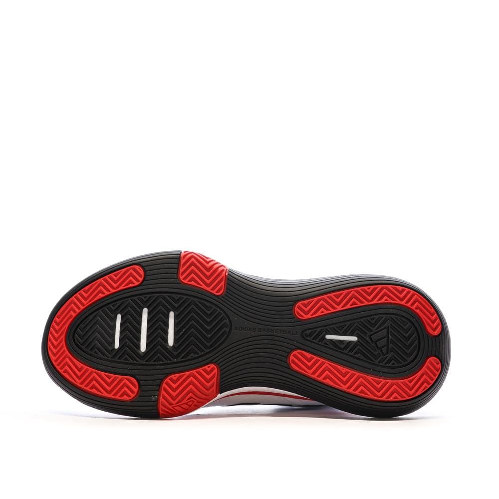 Chaussures de Basketball Blanc/Rouge Homme Adidas Bounce Legends 5