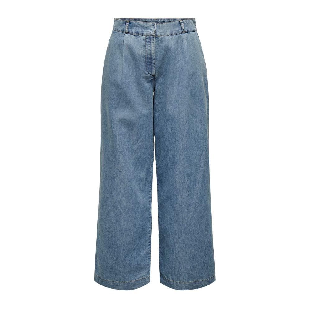 Pantalon Fluide Bleu Femme JDY Trixie 1