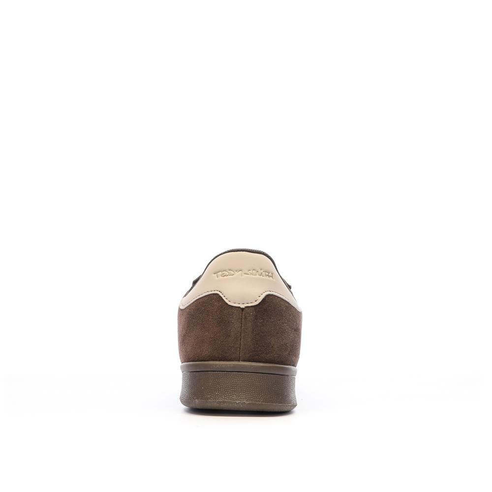 Baskets Marron Homme Teddy Smith White Suede 3