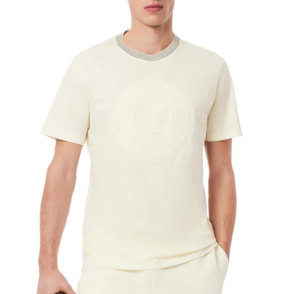 T-Shirt Blanc Homme Lacoste TH0124 1