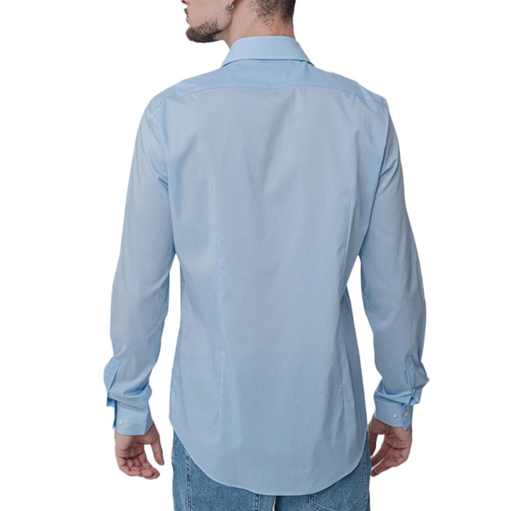 Chemise Bleu Homme Calvin Klein Jeans Lyocell Solid 2