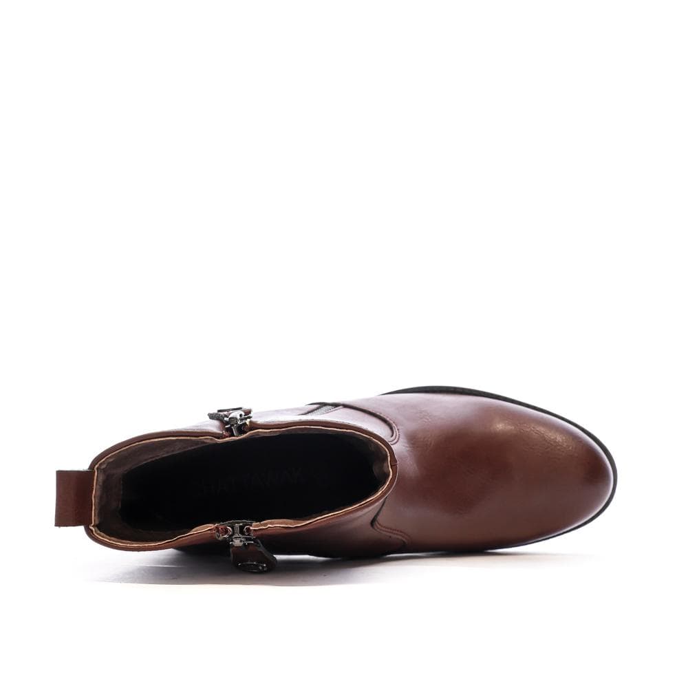 Bottines Bordeaux Femme Chattawak ALTA 4
