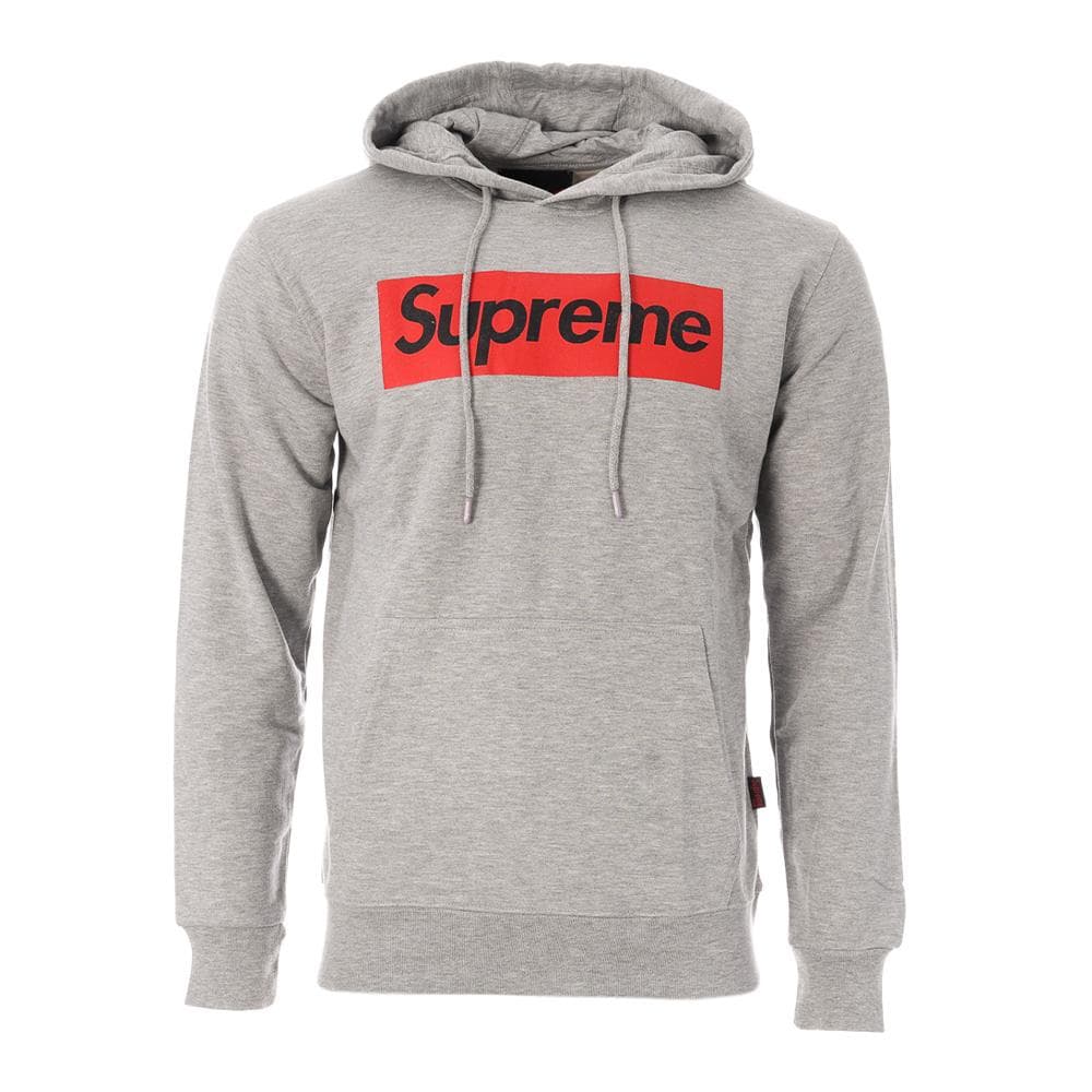 Sweat Gris/Rouge Homme Supreme Grip Manuel 1