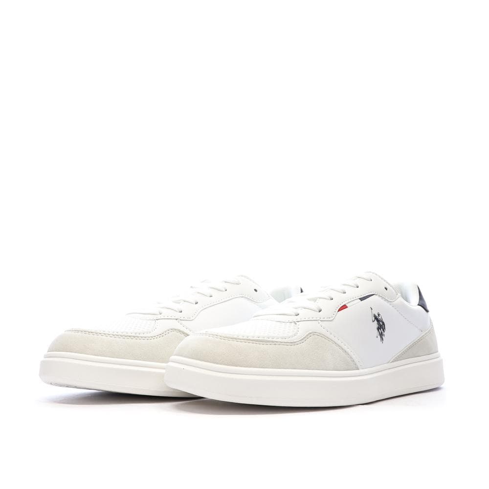 Baskets Blanc/Marine Homme US Polo ASSN Byron 6