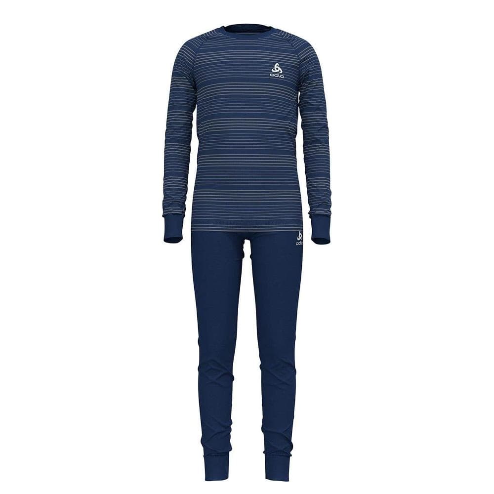 Ensemble Thermique Marine Mixte Enfant Odlo Set Active Warm 1
