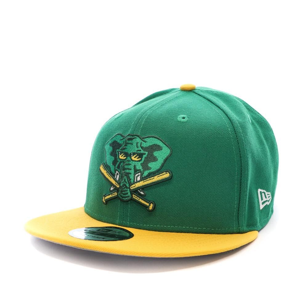 Casquette Verte/Jaune Homme New Era Oakath 1