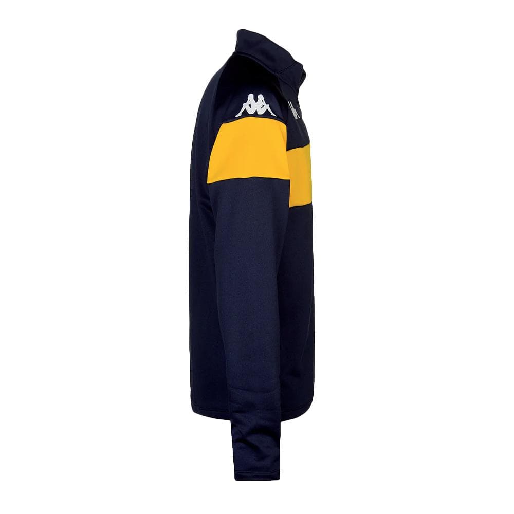 Sweat Noir/Jaune Garçon Kappa Dovare 2