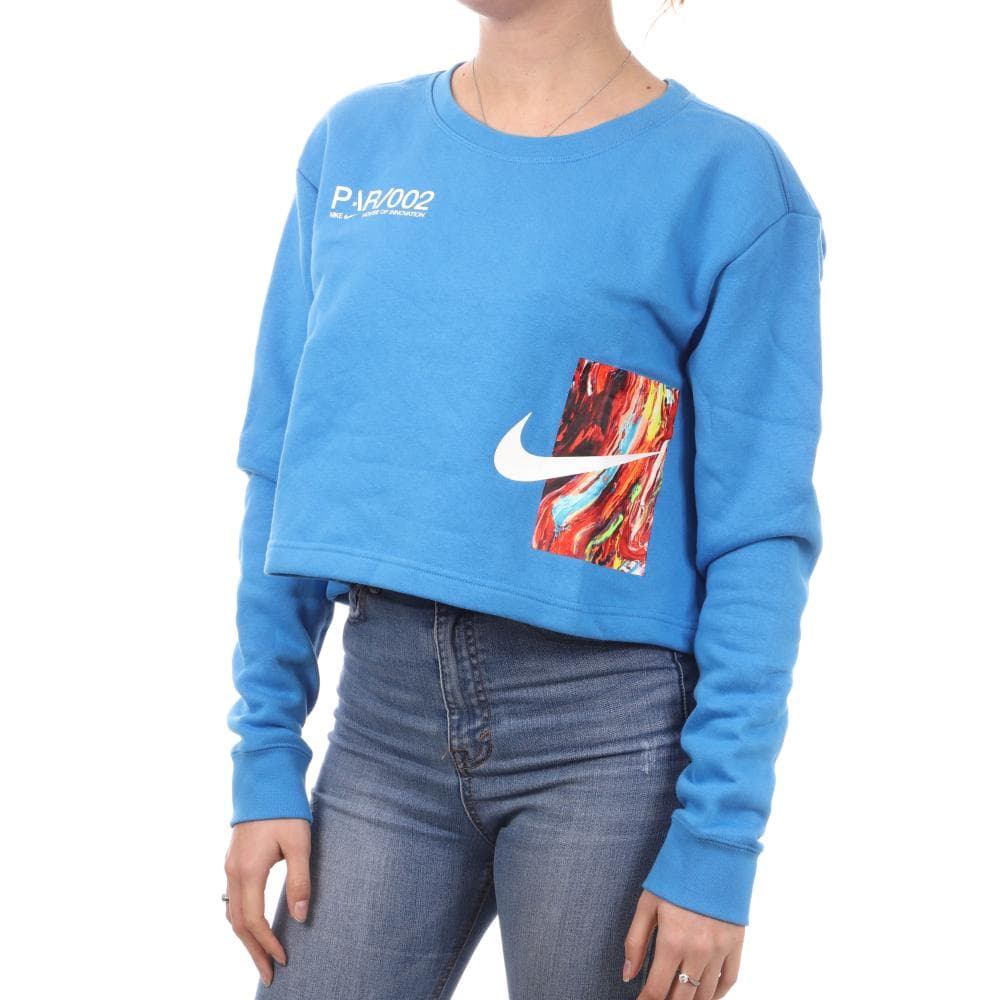 Sweat Bleu Femme Nike DC8431 1