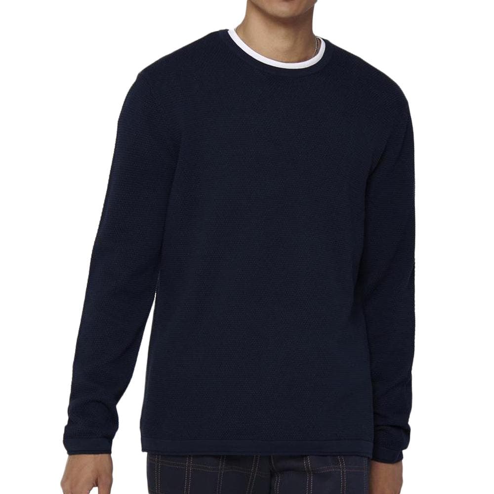Pull Marine Homme Only & Sons Spanter 1