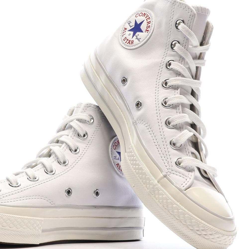 Baskets Blanches Homme Converse Chuck 70 Leather 7