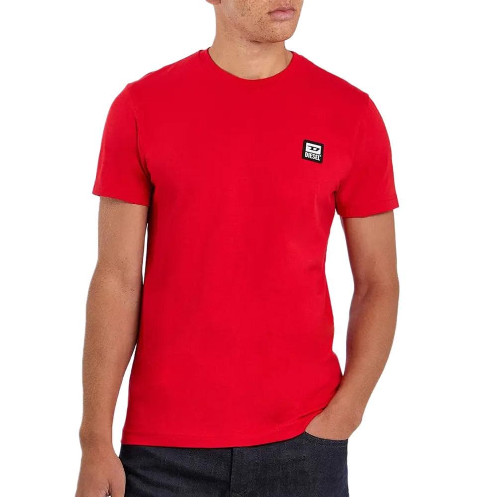 T-shirt Rouge Homme Diesel T-Diegos 1