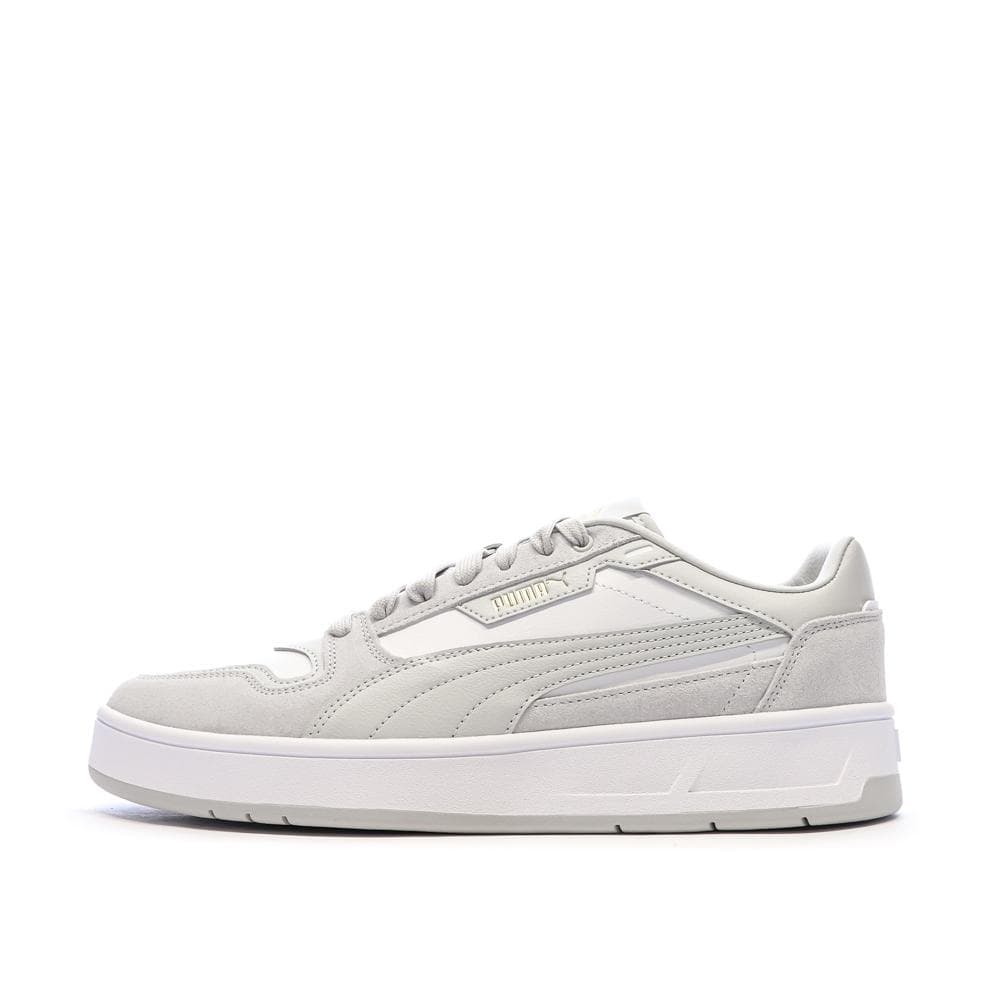 Baskets Gris/Blanc Homme Puma Court Classic Street 1