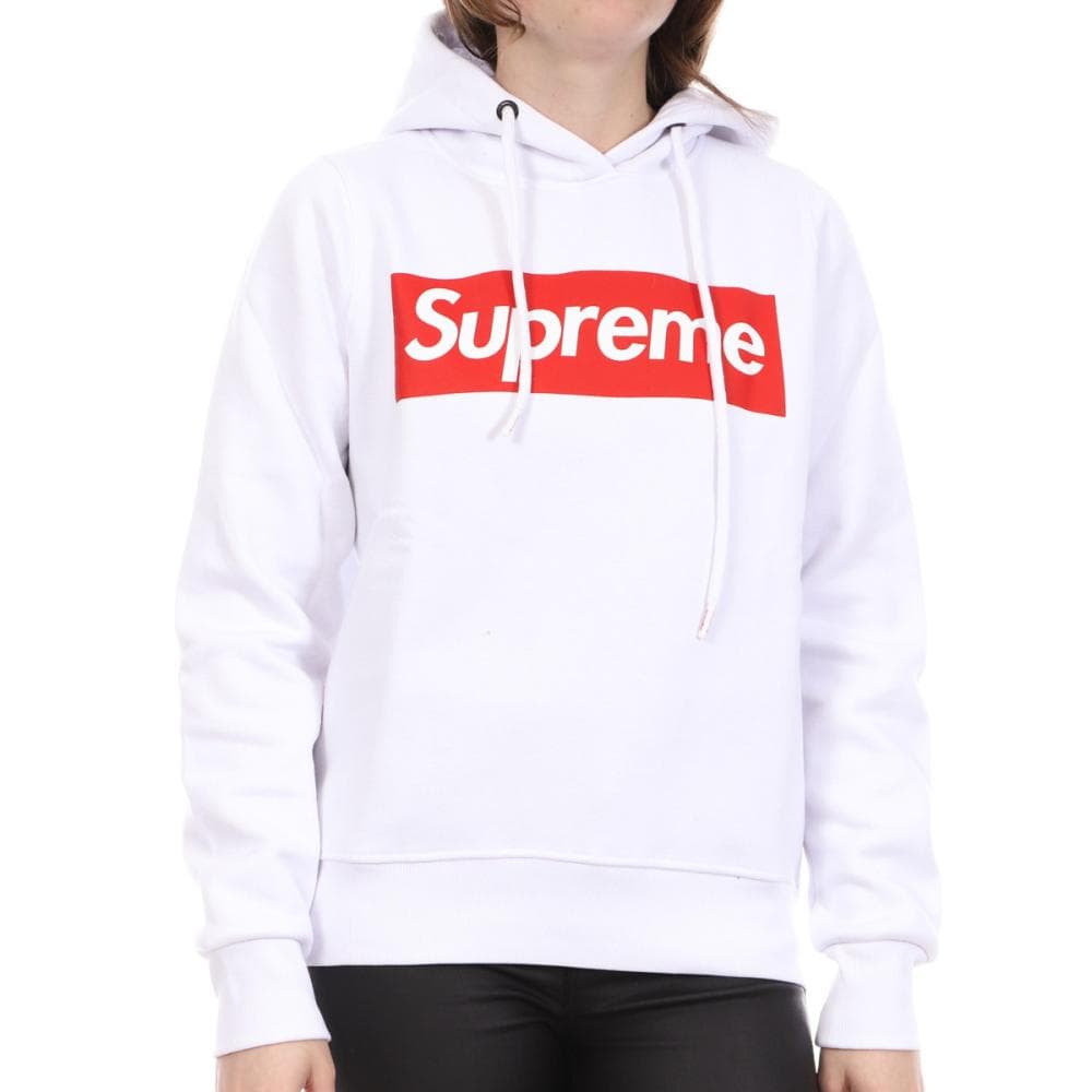 Sweat à capuche Blanc Femme Supreme Grip Dany 1