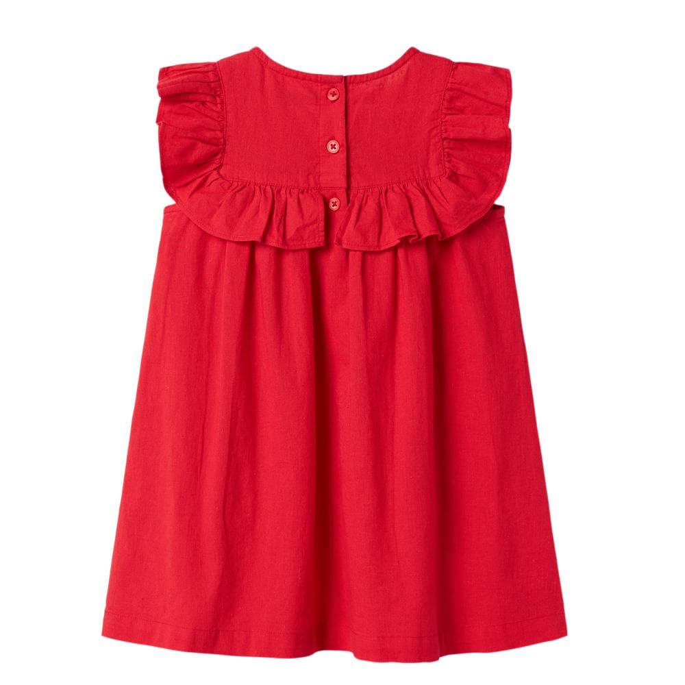 Robe Rouge Fille Name it Alinnen 2