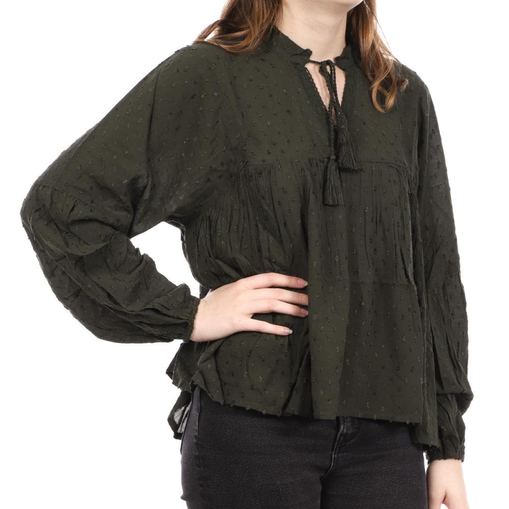 Blouse Kaki Femme Only Lisa 1