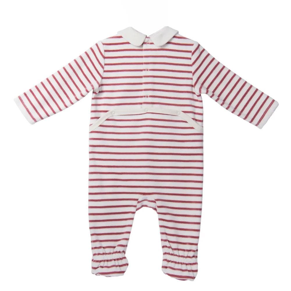 Pyjama Blanc/Rouge Bébé Elle est ou la mer Jama 2