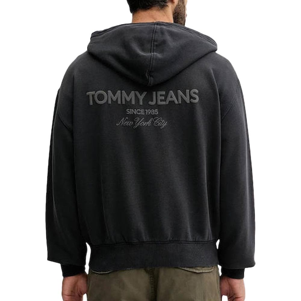 Sweat Zippé Noir Homme Tommy Hilfiger DM0DM22080 2