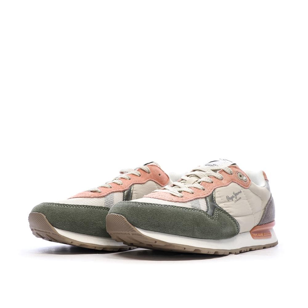 Baskets Beige/Rose Femme Pepe jeans Brit Mixt 6
