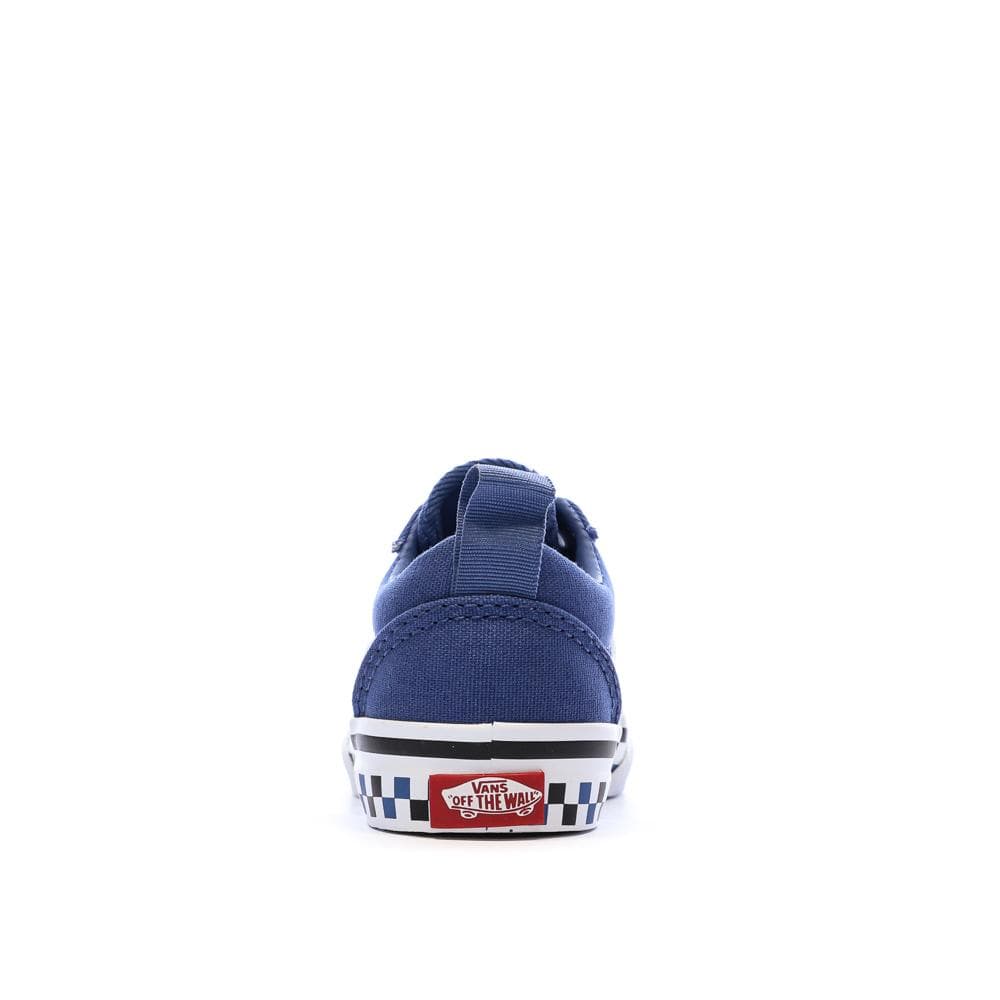 Baskets Bleu Garçon Vans Ward Slipon Variety Sidewa 3