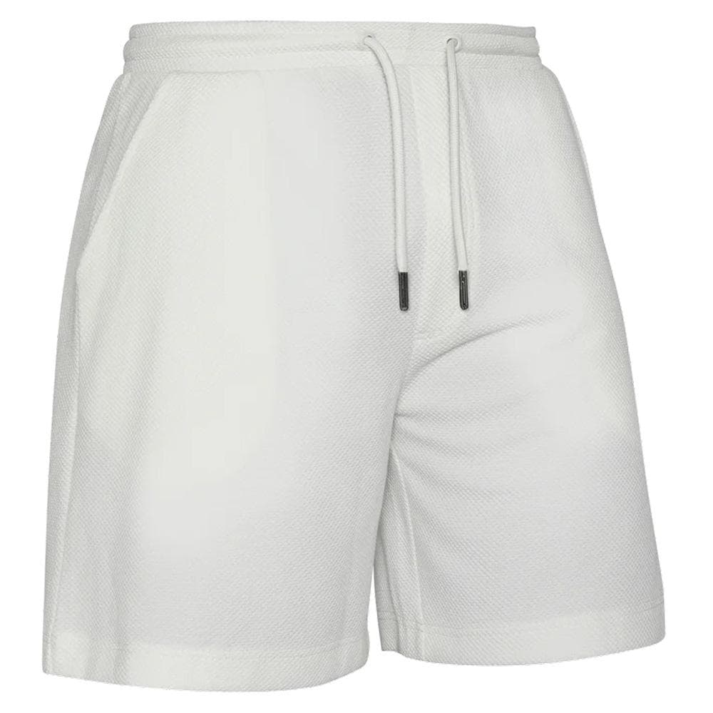 Short Blanc Homme Schott Maille Technique 2