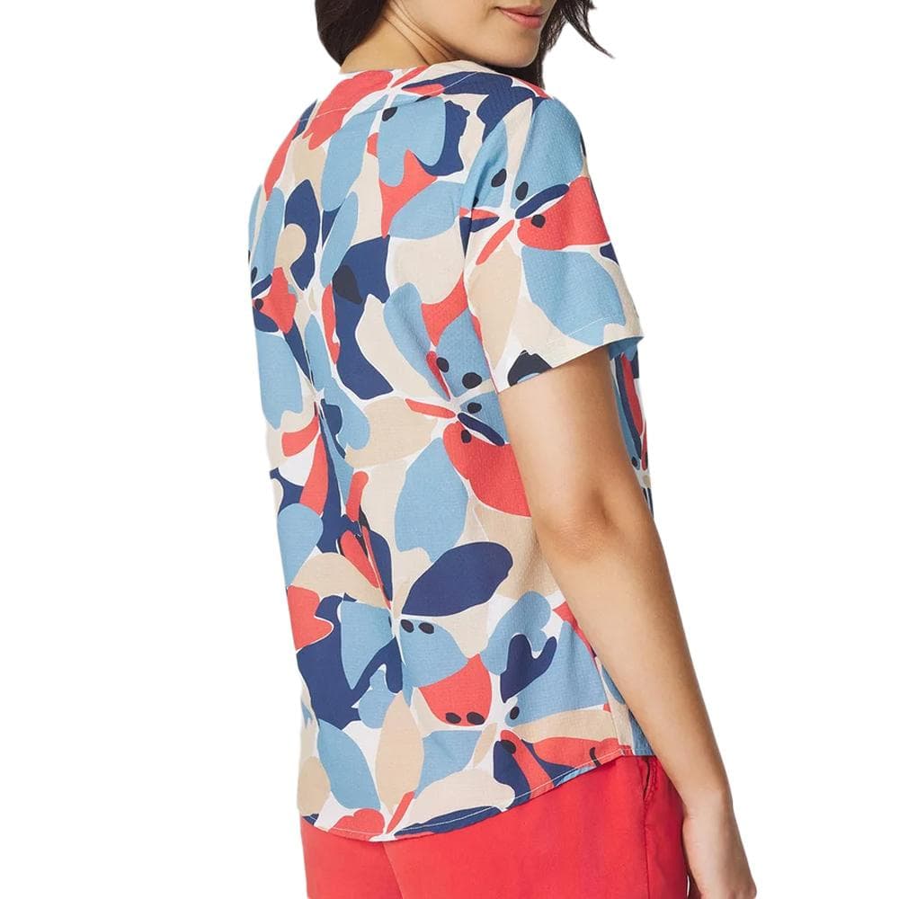 Blouse Bleu/Rouge Femme TBS AGLAEMIS 2