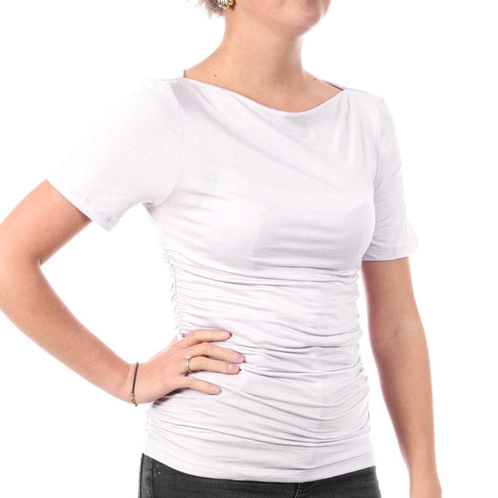 T-Shirt Blanc Femme Vero Moda Saanv 1