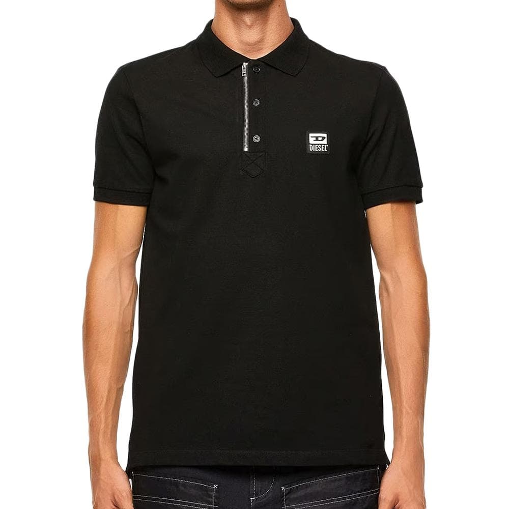Polo Noir Homme Diesel Harry 1