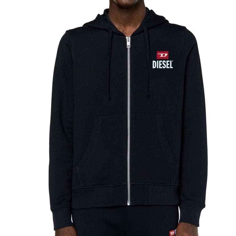Sweat Noir Homme Diesel Ginn 1