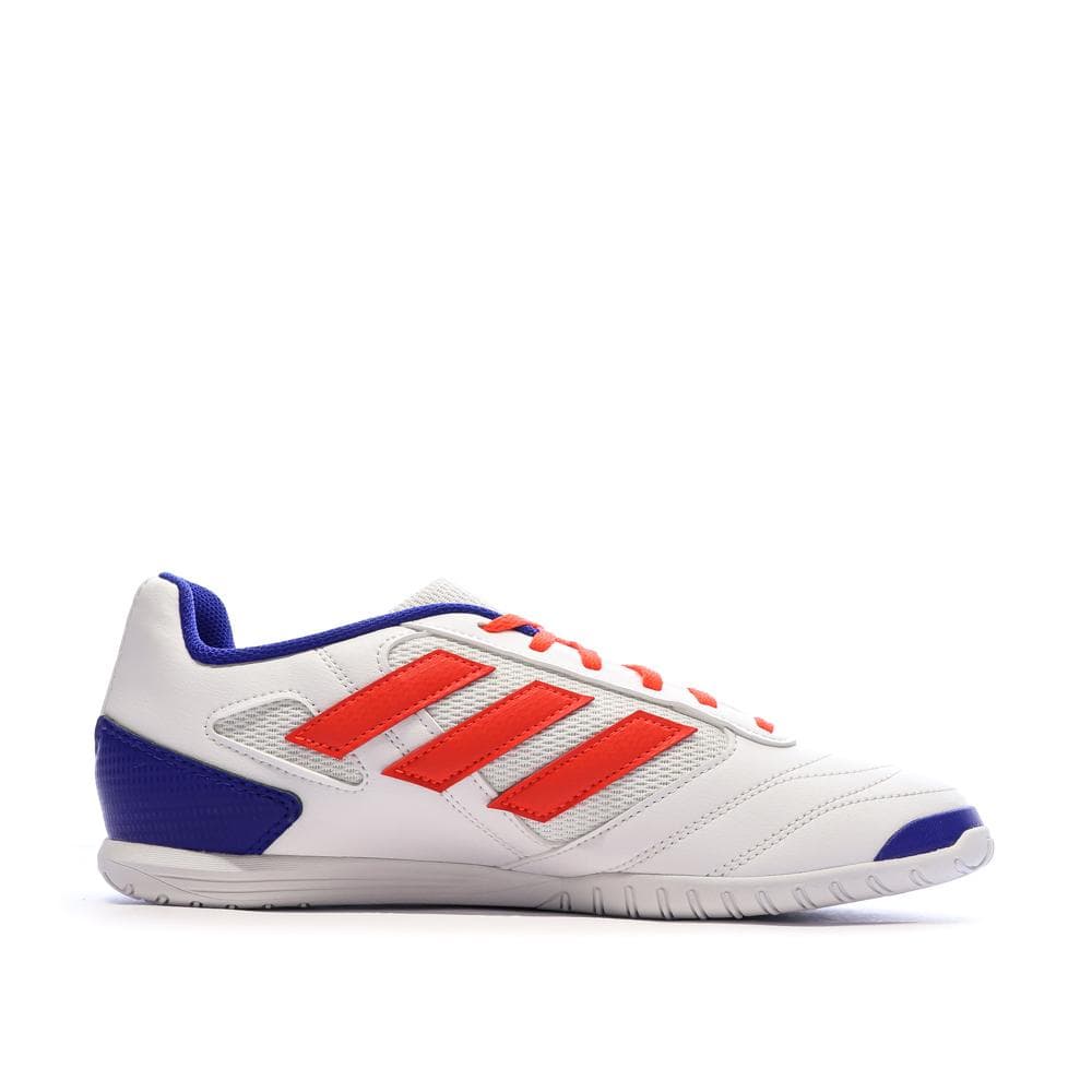 Chaussures de Futsal Blanches/Rouges/Bleu Homme Adidas Super Sala 2 2
