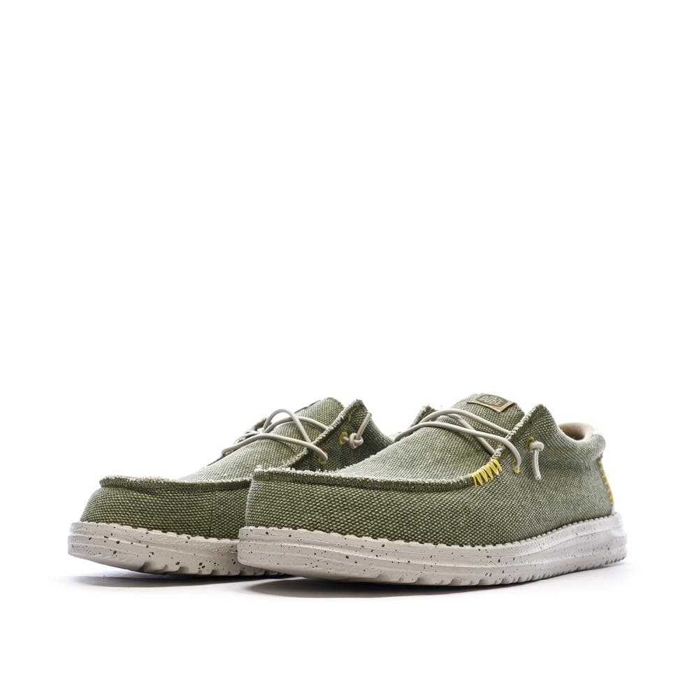 Chaussures Vert Homme Hey Dude Olive 6