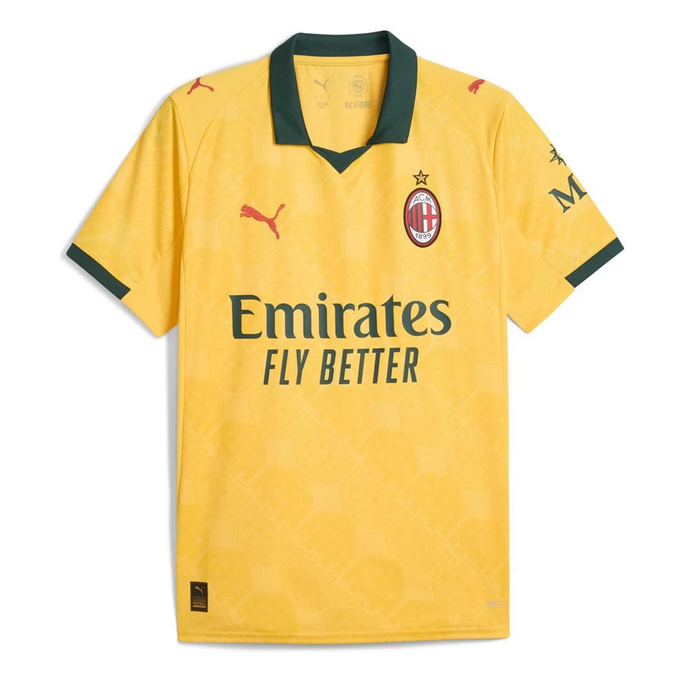 ACM Milan Maillot de Football Jaune/Vert homme Puma 25/26 1
