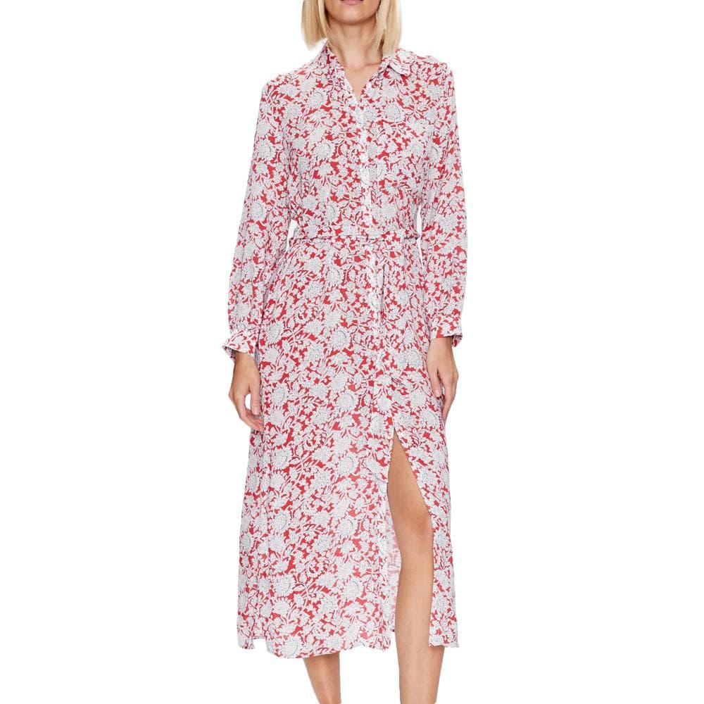 Robe Rouge à Motifs Femme Pepe jeans Perah 1