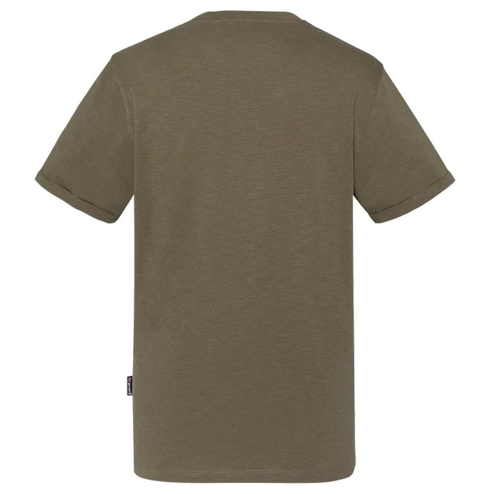 T-Shirt Kaki Homme Schott TSKEA1 2